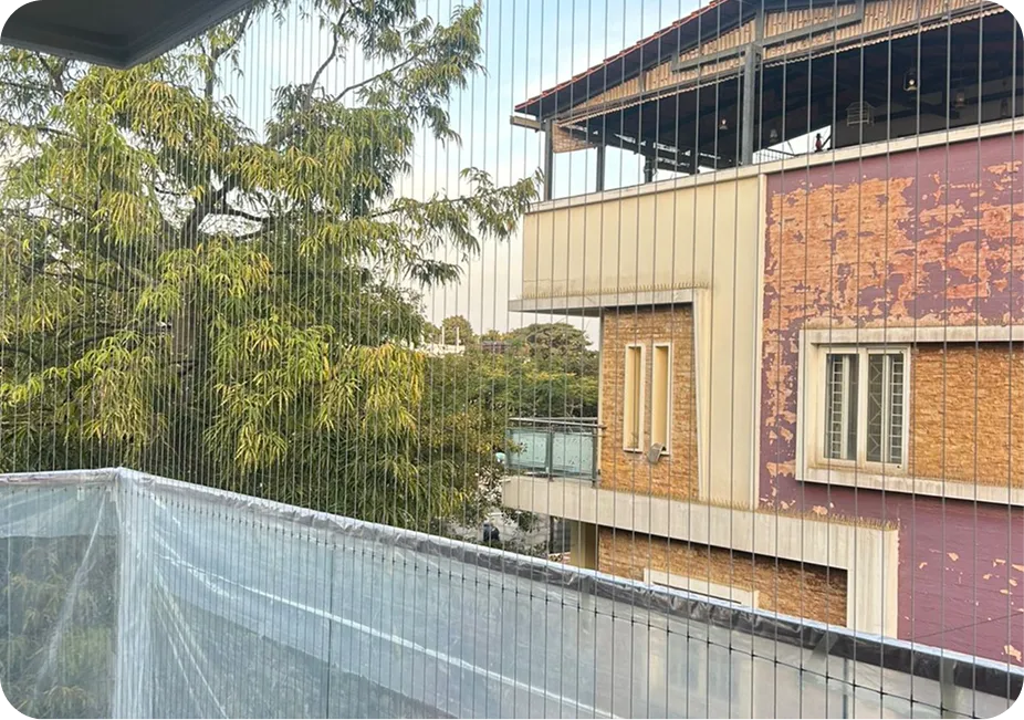 Invisible Grill Balcony